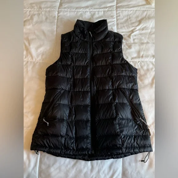 REI Co-Op Down Black Puffer Vest - Picture 2 of 3